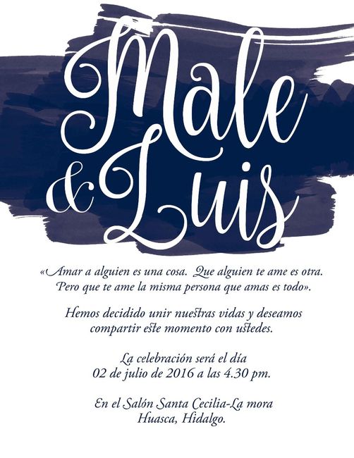 Invitación personalizada (electrónica)