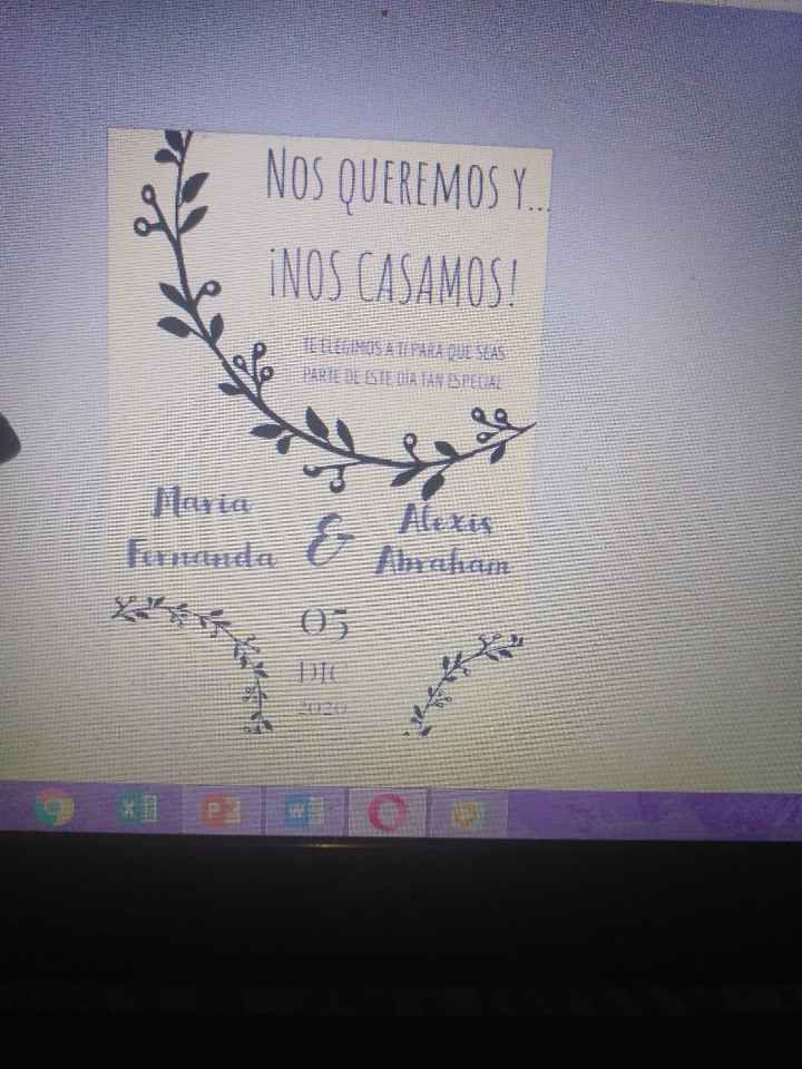 Invitaciones y recuerdos echos a mano - 2