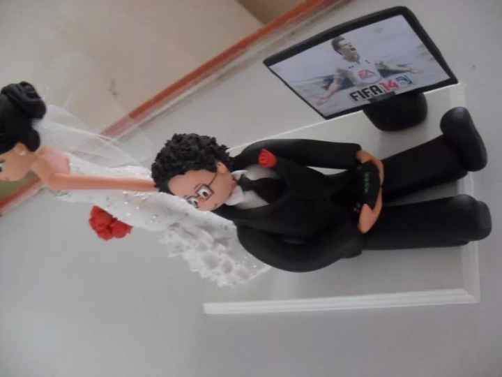 muñequitos de pastel