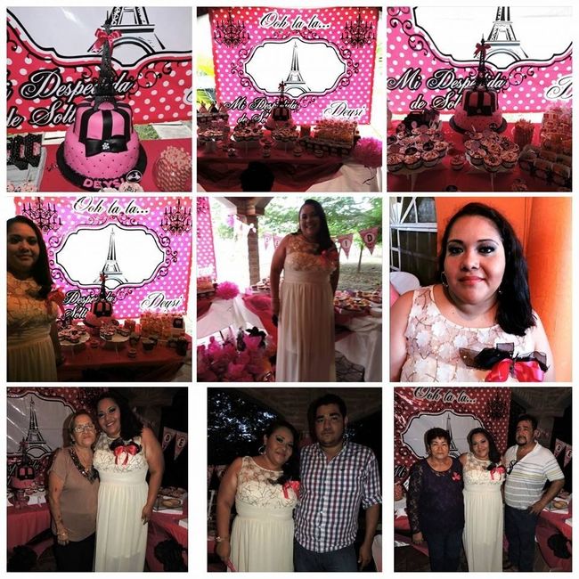 1er. Despedida de soltera tema: "PARIS"