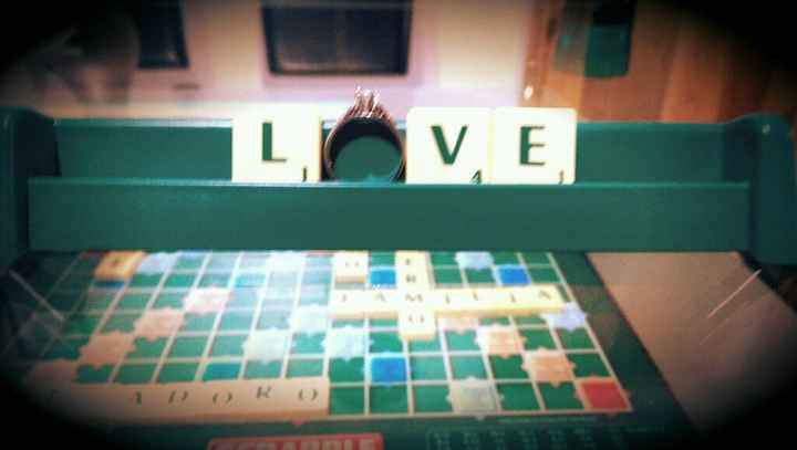 10 ideas con Scrabble para tu boda - 1