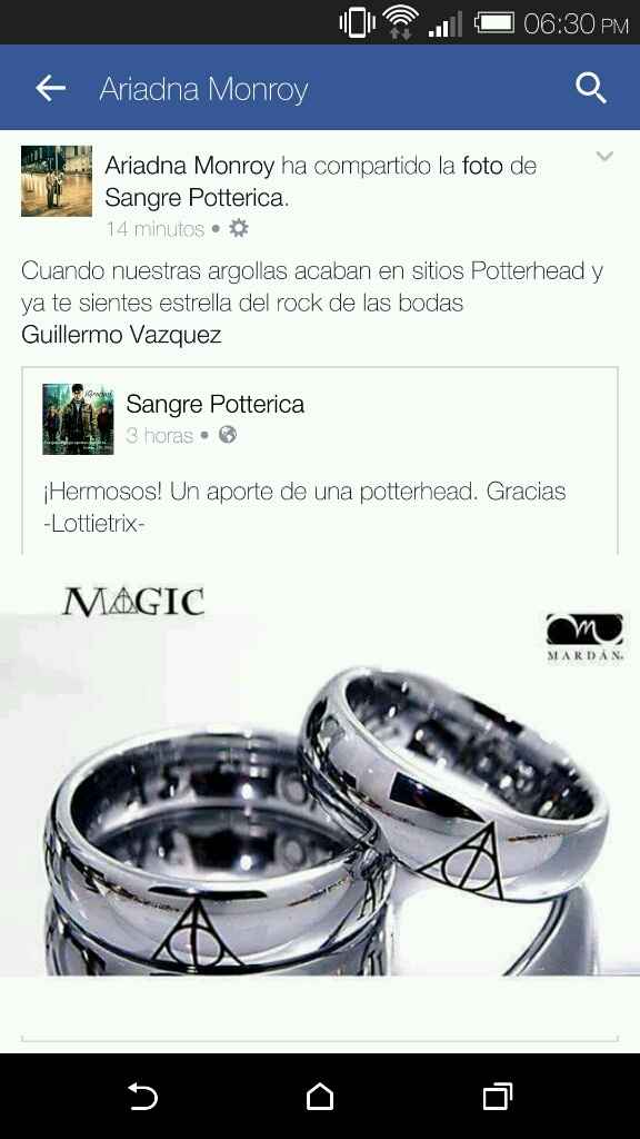 Nuestra boda temática: harry potter. - 3