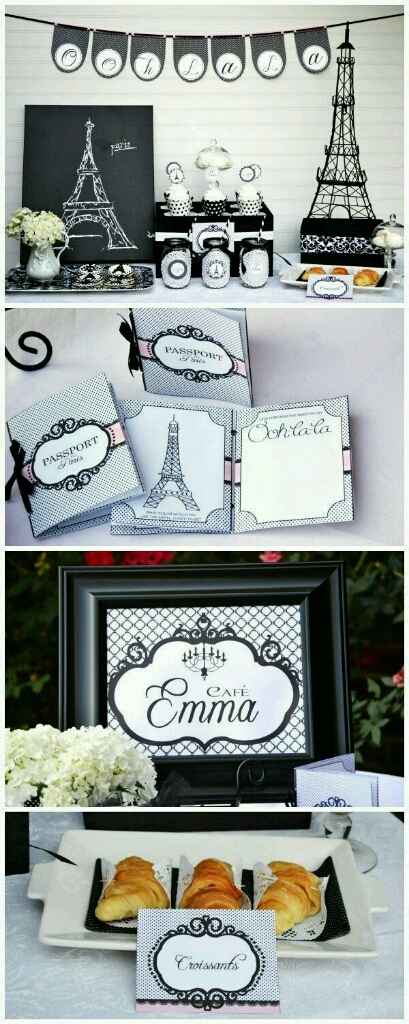 Oh la lá parisienne !!! bridal shower - 3