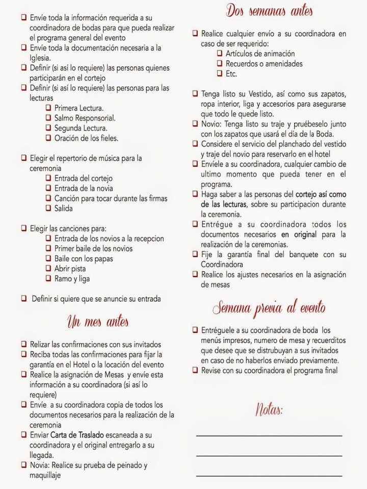 Check list parte 2