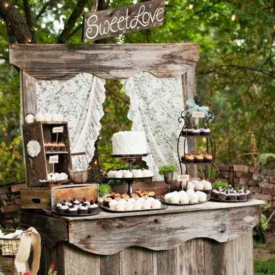 Mesa de postres