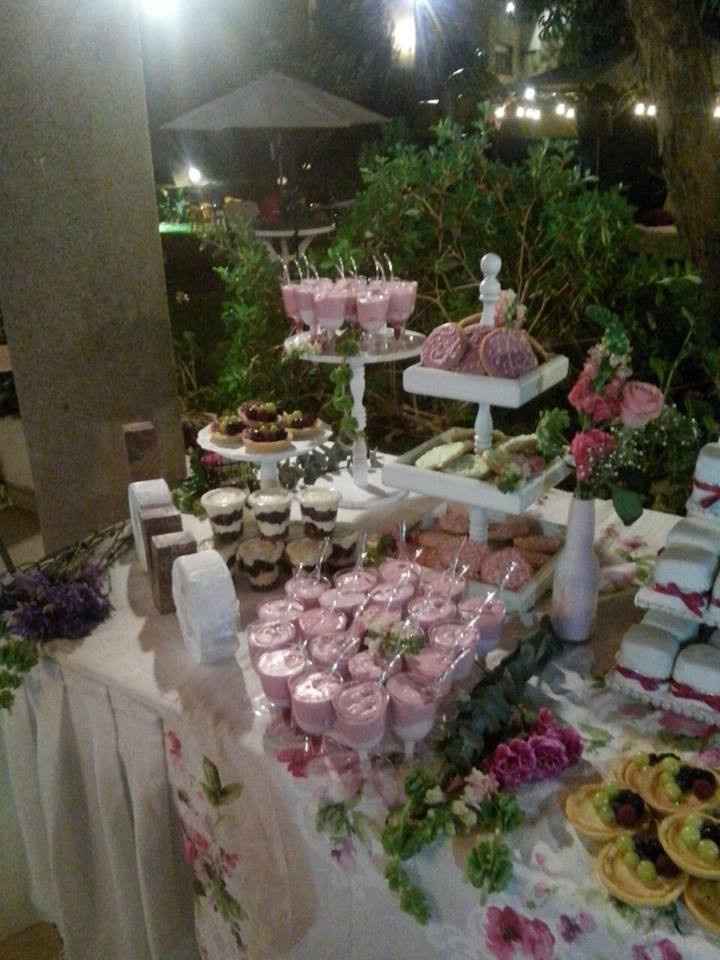 mesa de postres