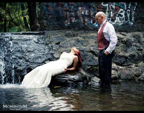 SESIÓN TRASH THE DRESS