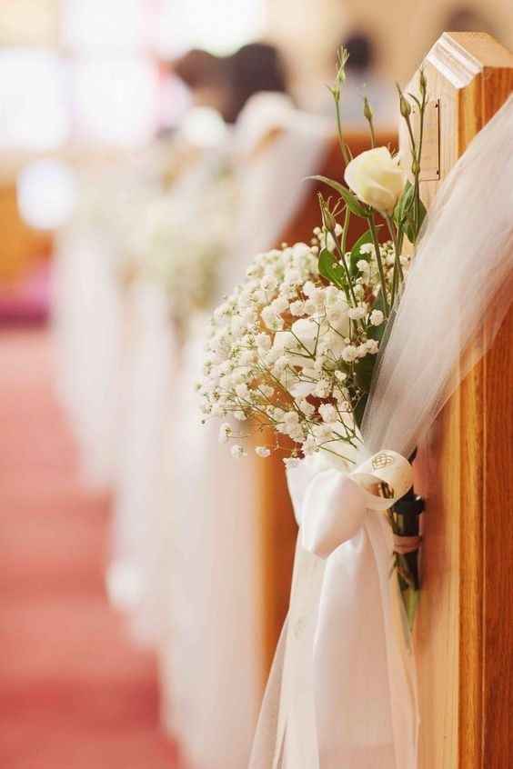 Pasillo De La Iglesia De La Boda