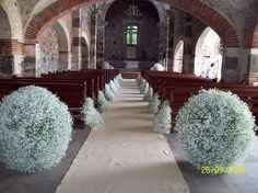 Pasillo De La Iglesia De La Boda