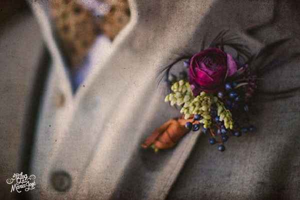 boutonniere del novio