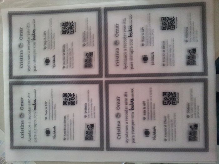 Armando las invitaciones
