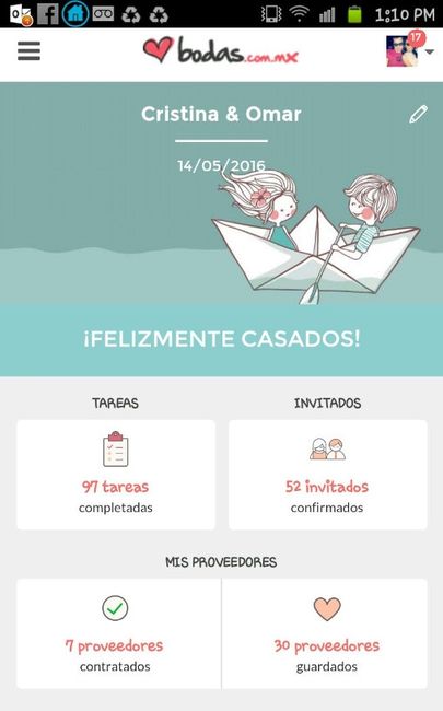 3 días de matrimonio y contando