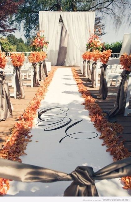 Pasillo De La Iglesia De La Boda