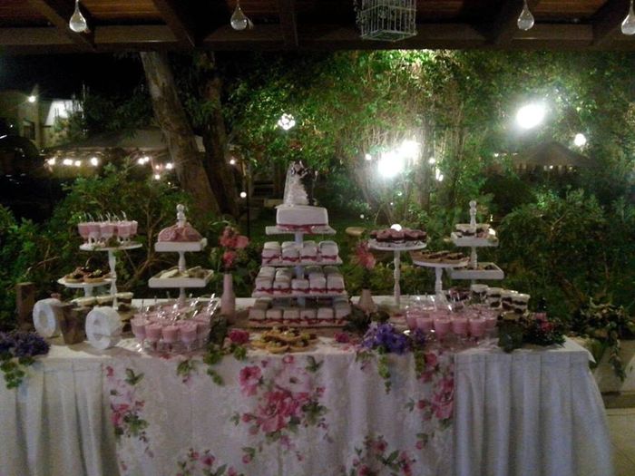 Nuestra mesa de postres