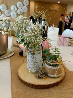 Centros de mesa rusticos 5