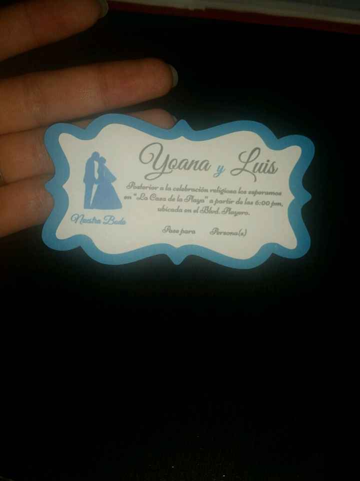 Muestra de mis invitaciones - 5