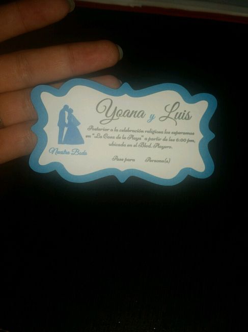Muestra de mis invitaciones - 5