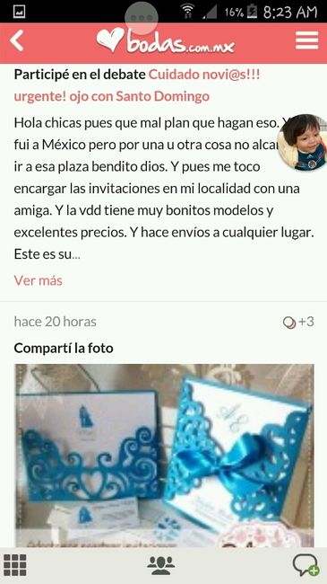 Mis invitaciones, hechas por nosotros!!! - 1