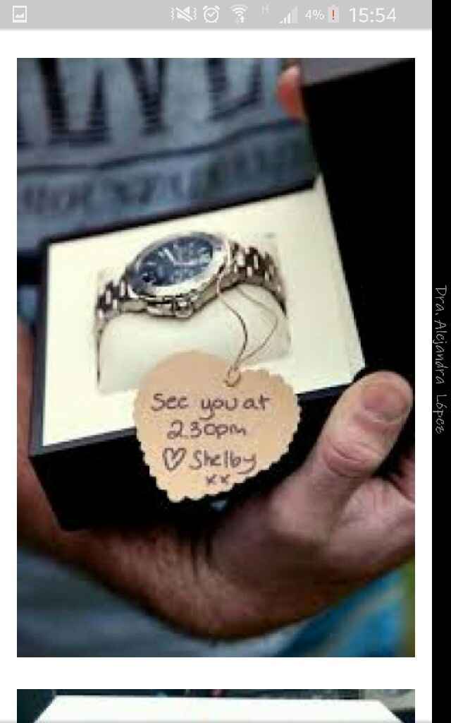 Ideas de cajita o algo para entregarle su reloj..!! - 1
