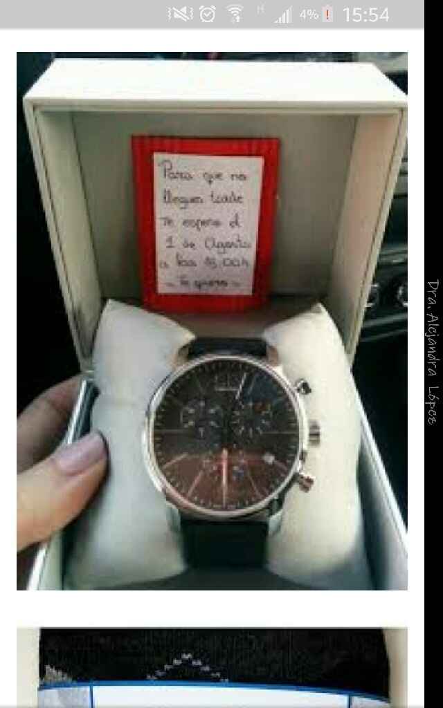 Ideas de cajita o algo para entregarle su reloj..!! - 2