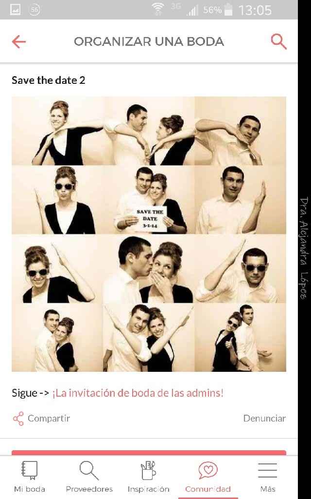 Ideas para save the date - 1