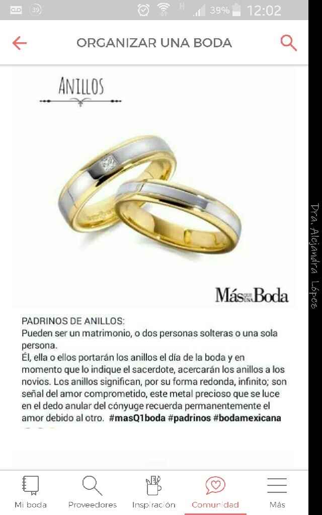 Que padrinos se deben tener. - 7