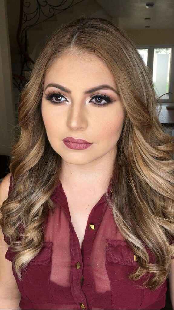 Prueba de maquillaje  y peinado (fotos ) - 4