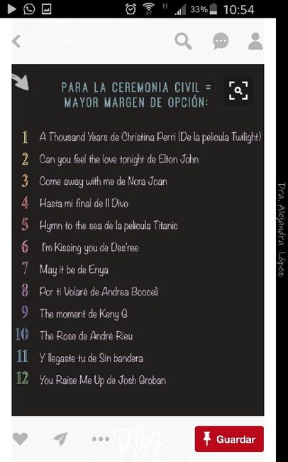 Canción para la entrada.. - 2