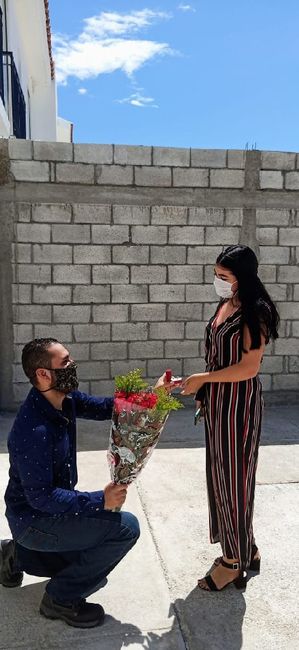 Cómo les dieron el anillo de compromiso 😱🥰 2