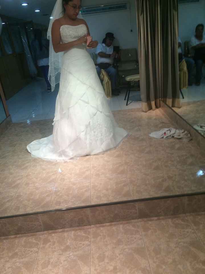 Quién lloró en la prueba del vestido? - 2