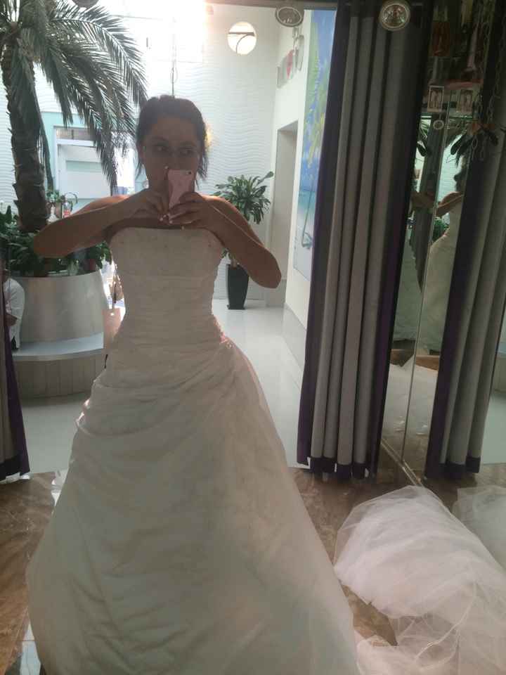 Quién lloró en la prueba del vestido? - 4