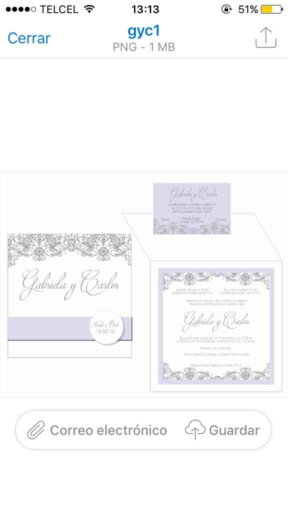 ¡ideas de invitaciones! - 1