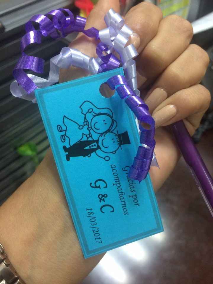 muestra de como se veran puestos