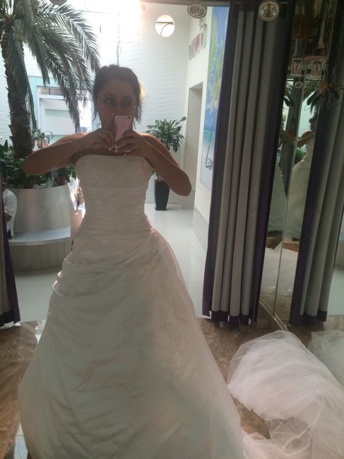 Quién lloró en la prueba del vestido? - 4