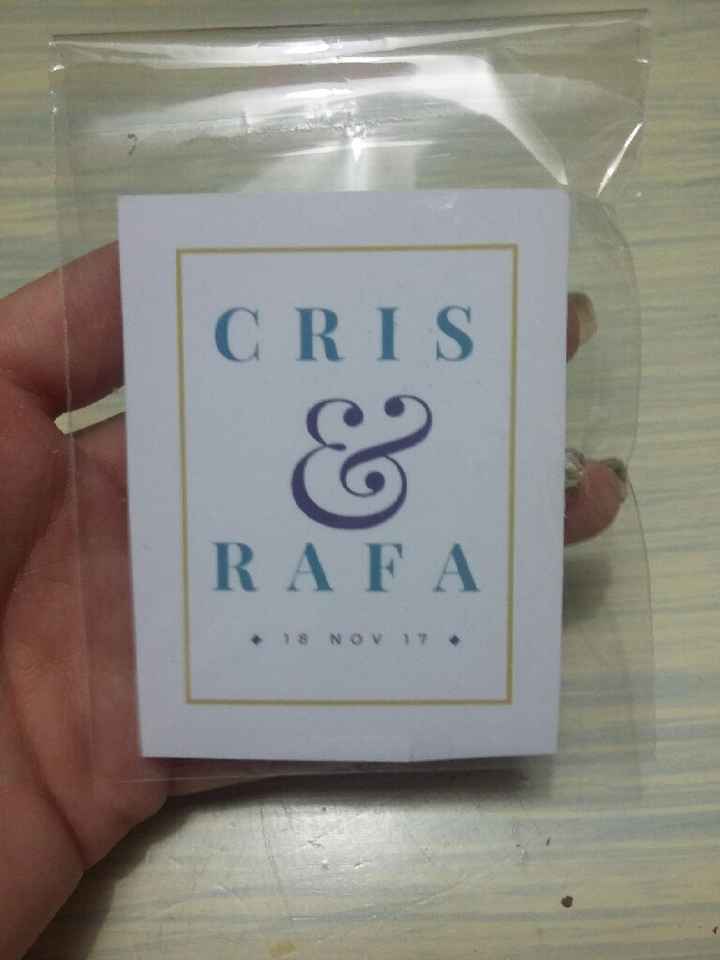 Recuerditos ceremonia: listos ✔ - 5