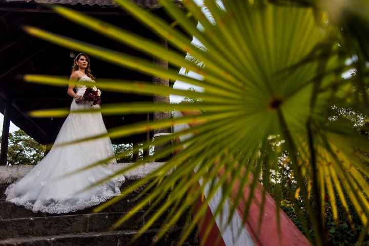 Mientras Él se bañaba, yo posaba jaja