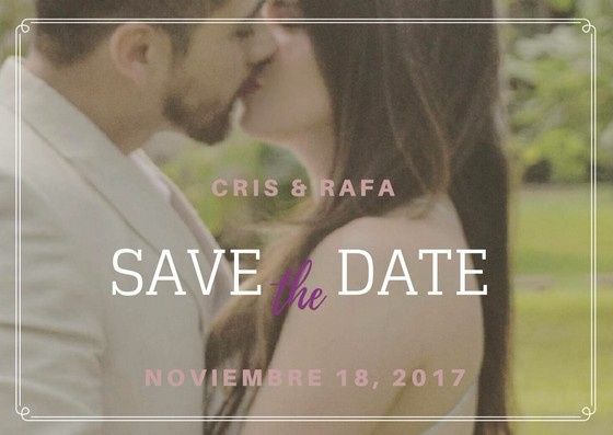 Save the date