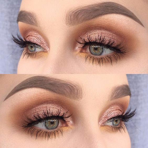 Rose gold makeup para el mes rosa 31