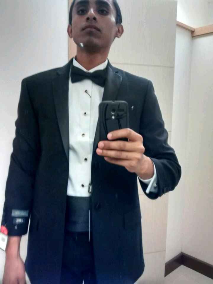 Mi novio eligio el smoking correcto? - 1