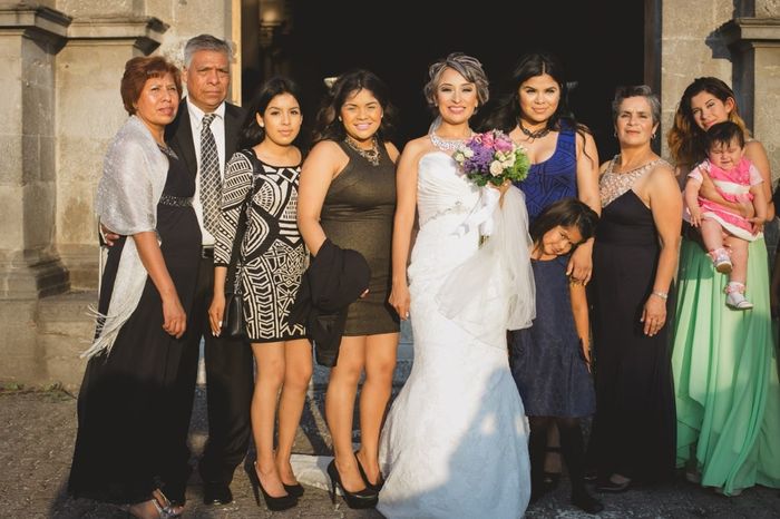 unas fotos con la familia