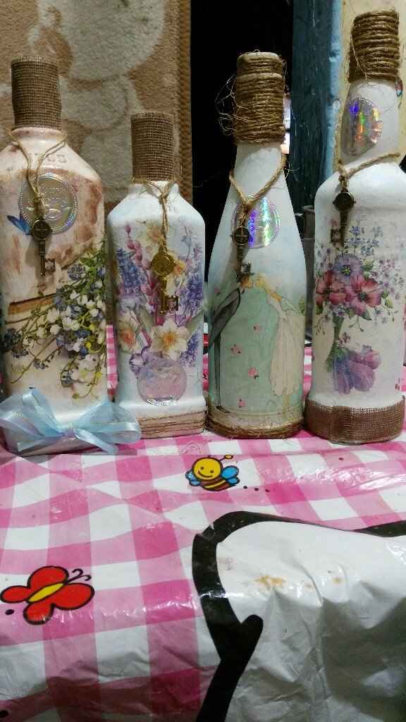 Mi cofre para las argollas y mis botellas recicladas - 5
