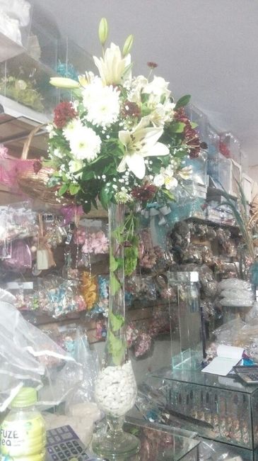 Centros de mesa,  por fin!! - 2