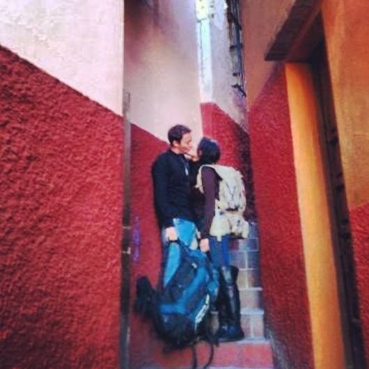 Nuestro beso en el Callejón del beso!