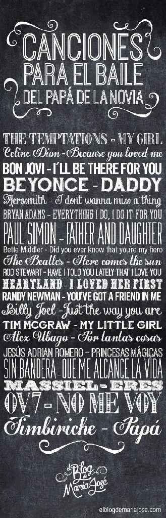 Canciones para bailar con papá - 1