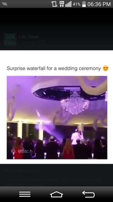 Cascada en boda?!?! - 1