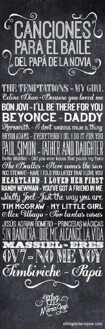 Canciones para bailar con papá - 1