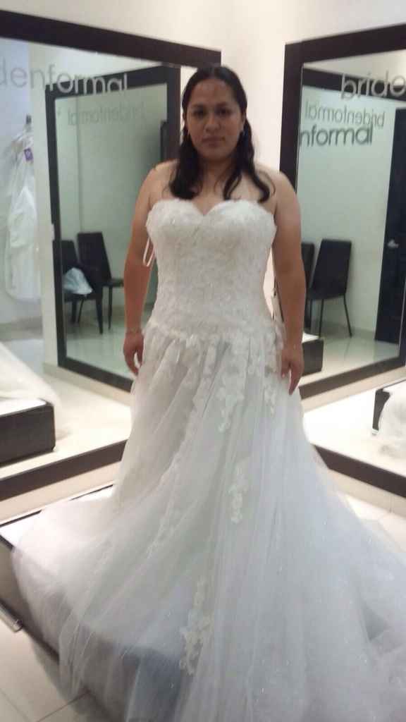 Por fin me convence el vestido!!! - 1