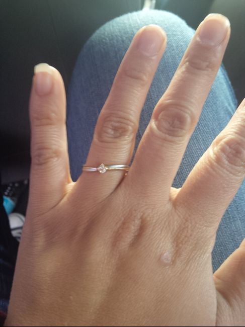 El anillo de compromiso!!!!!