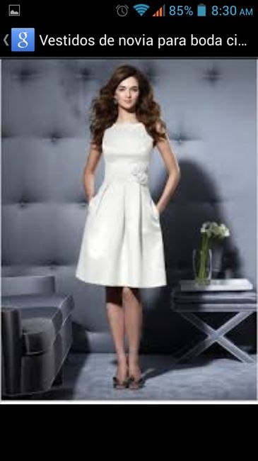 Vestidos para boda civil ♥ - 1