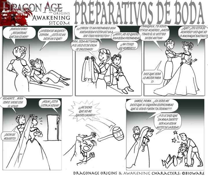 Preparativos de Boda